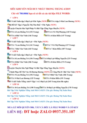 Bài tập trắc nghiệm môn Tiếng Anh Lớp 11 - Unit 2 Relationship